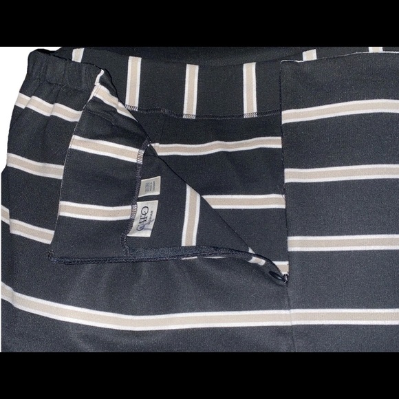 🌺 3/$25 🌺 Cato | Women’s Plus Sized | Striped Pencil Skirt | Size 26/28W | - Picture 4 of 7